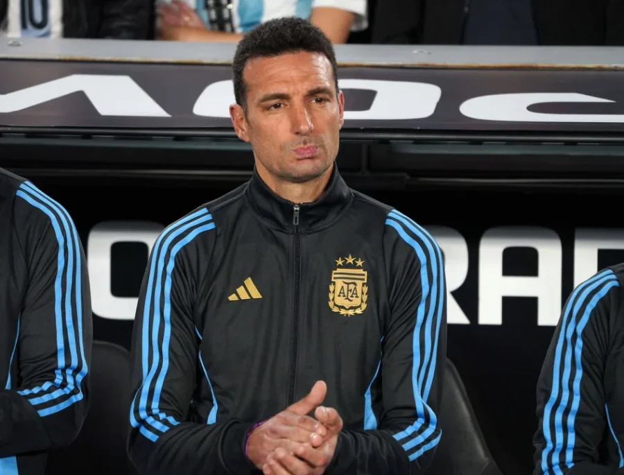 El entrenador Lionel Scaloni, en la previa a la goleada de su Selecci&oacute;n.