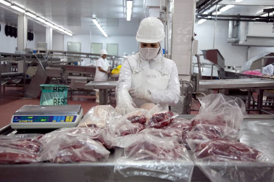 CA&Iacute;DA. En volumen, las exportaciones de carne cayeron notablemente, no as&iacute; en divisas ingresadas.
