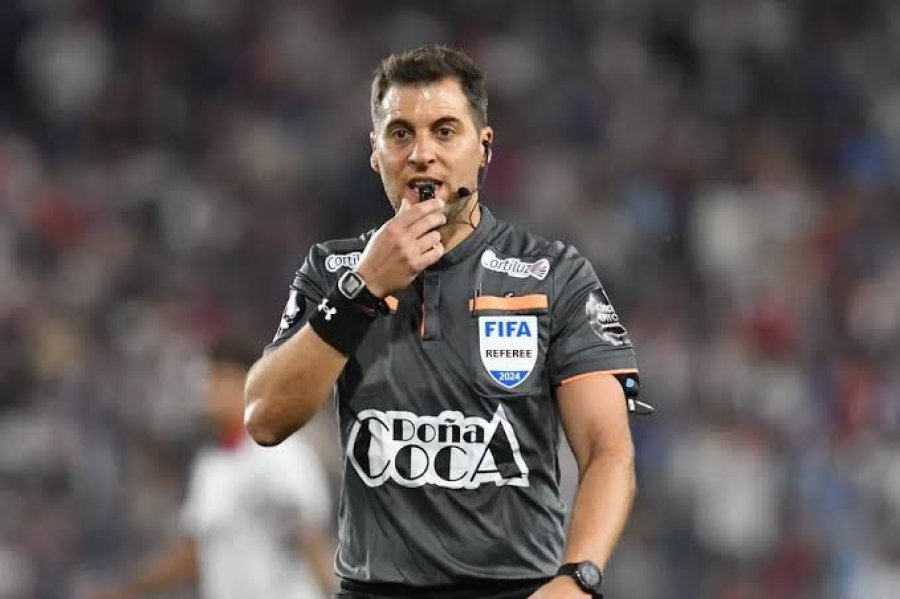 URUGUAYO. Tejera, el &aacute;rbitro para River en Per&uacute;.