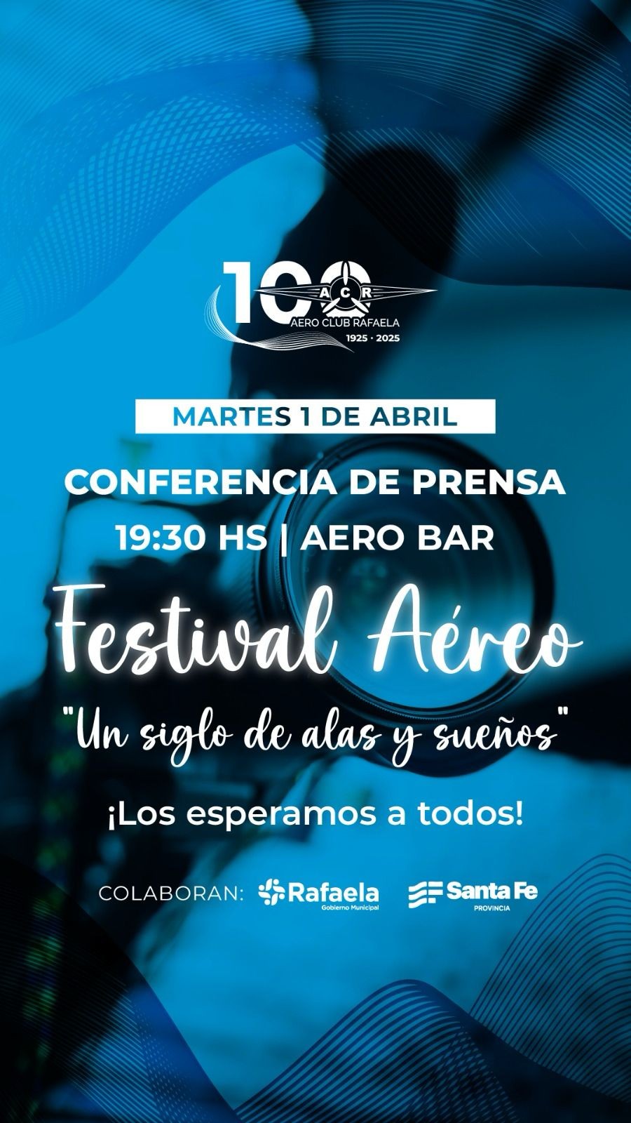 El evento es organizado por el Aero Club Rafaela y cuenta con la colaboraci&oacute;n de la Municipalidad de Rafaela y el Gobierno de Santa Fe.