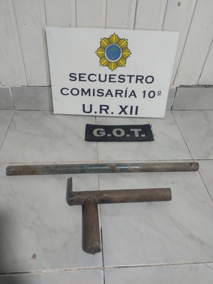 Un sujeto habr&iacute;a intimidado a una mujer y efectuado detonaciones con esta tumbera en Tostado.