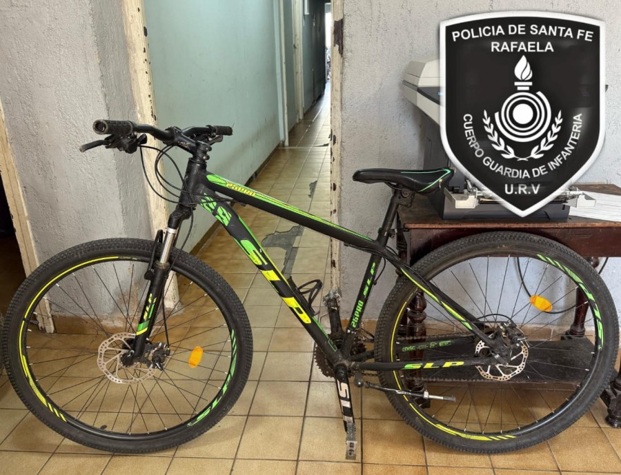 Se secuestr&oacute; una bicicleta SLP.