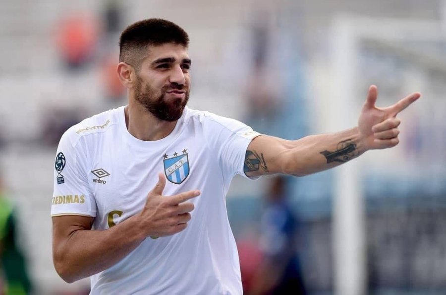 LEANDRO DIAZ. Delantero de Atl&eacute;tico Tucum&aacute;n, ex jugador de Atl&eacute;tico de Rafaela.