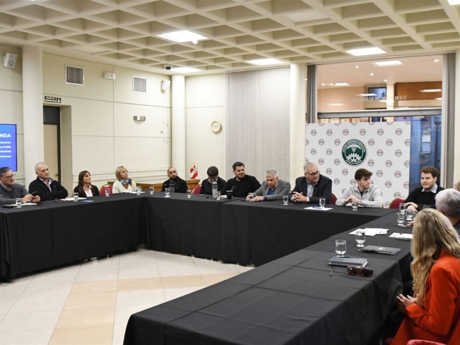 PLENARIO. Los dirigentes analizaron la coyuntura productiva y expusieron los principales resultados del 5&deg; Censo Industrial de Rafaela realizado el a&ntilde;o pasado.