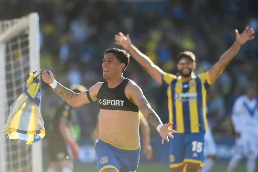 Enzo Gim&eacute;nez marc&oacute; el gol del triunfo ante V&eacute;lez.