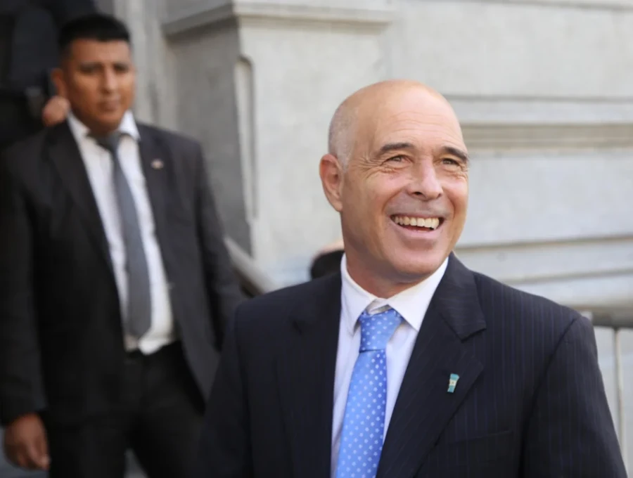 El presidente provisional de la C&aacute;mara de Senadores, Bartolom&eacute; Abdala.