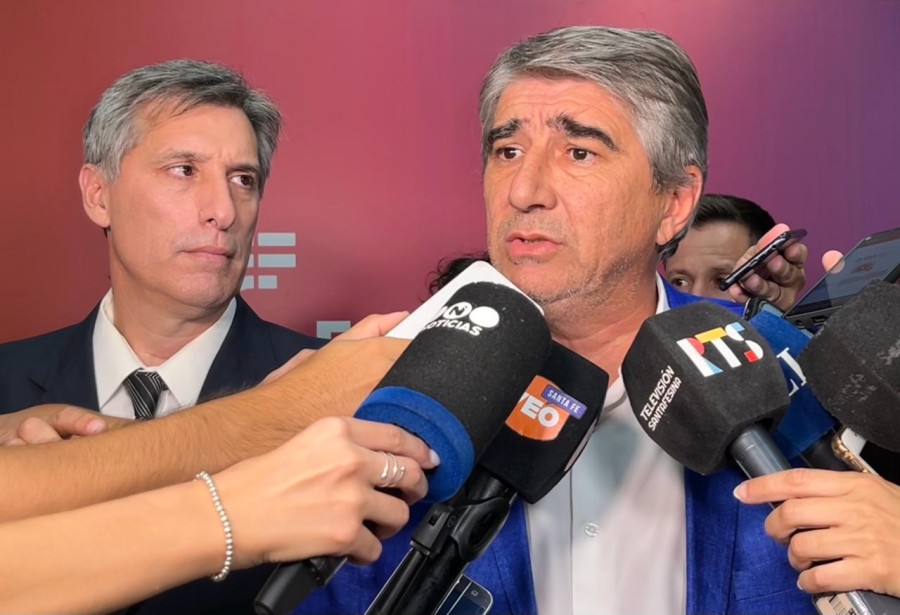 FABIAN BASTIA. El ministro de Gobierno de Santa Fe brind&oacute; precisiones sobre las medidas adoptadas por parte del gobierno acerca del paro general de la CGT de este jueves.
