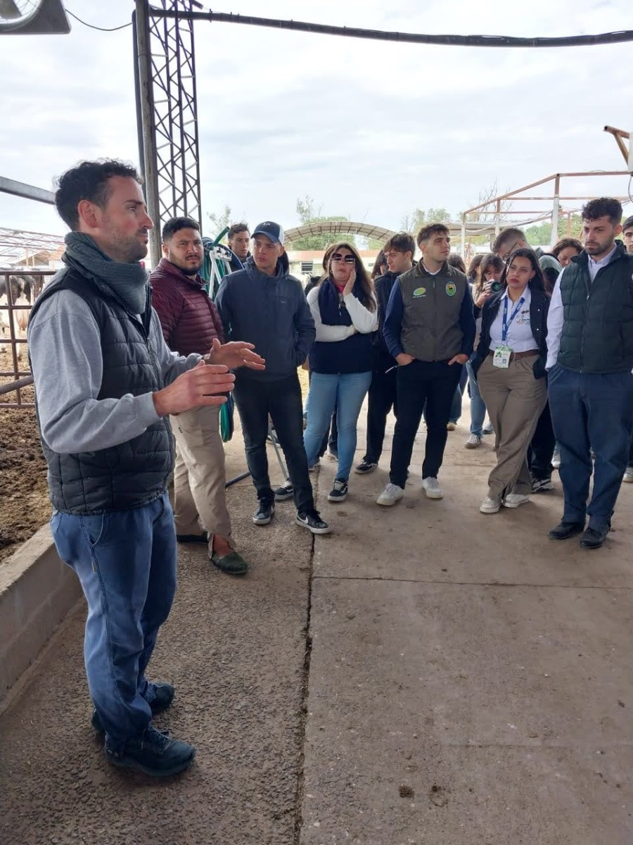 RECORRIDA. El segundo d&iacute;a incluy&oacute; una visita al INTA Rafaela. Conocimiento y tecnolog&iacute;a van de la mano.