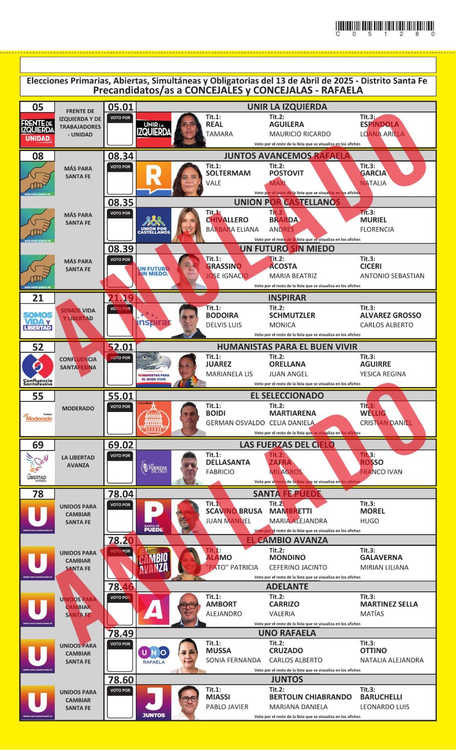 A VOTAR. M&aacute;s de 82.000 rafaelinos pueden ir a votar este domingo.