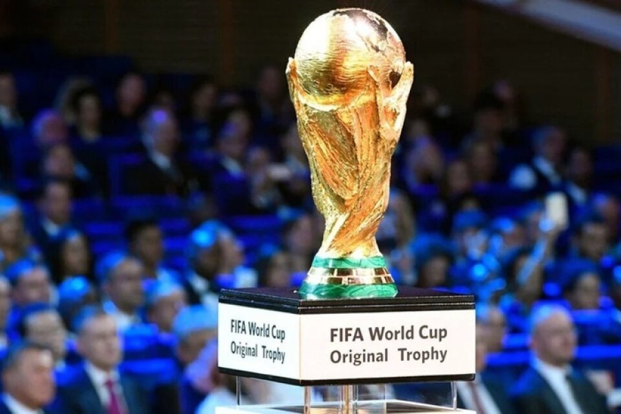 Trofeo de la Copa del Mundo.