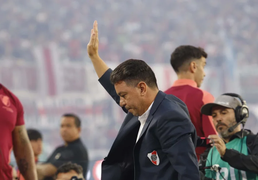 Marcelo Gallardo, el t&eacute;cnico de River Plate.