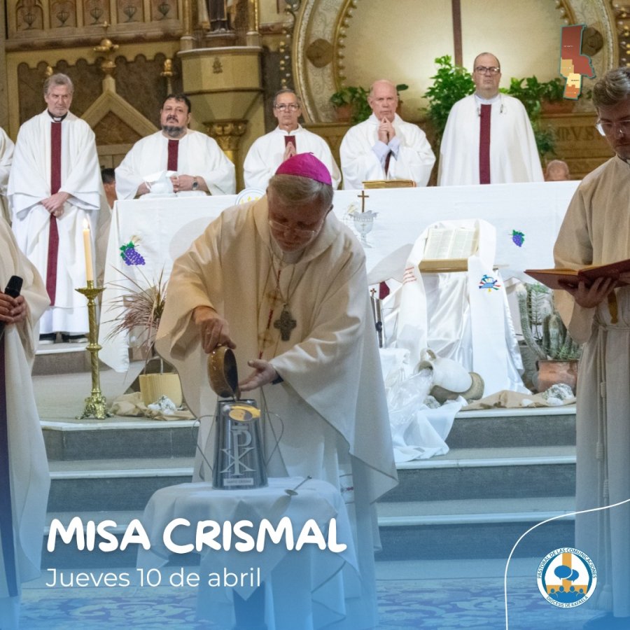 La Misa concelebrada fue presidida por el pastor de la Di&oacute;cesis.