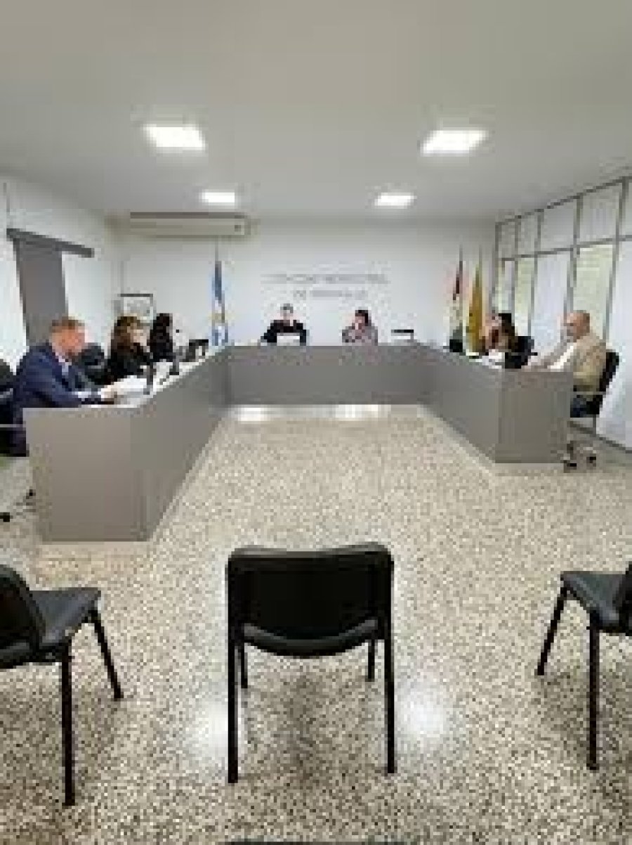 Los ediles sunchalenses durante uno de sus encuentros.