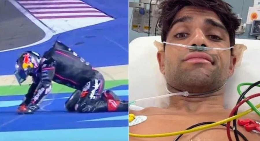 Jorge Mart&iacute;n se accident&oacute; y seguir&aacute; internado varios d&iacute;as en Doha.