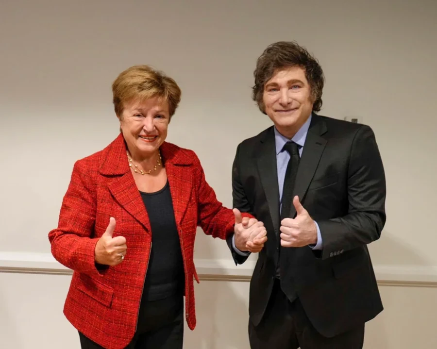 Nuevo elogio de Georgieva al gobierno de Milei.