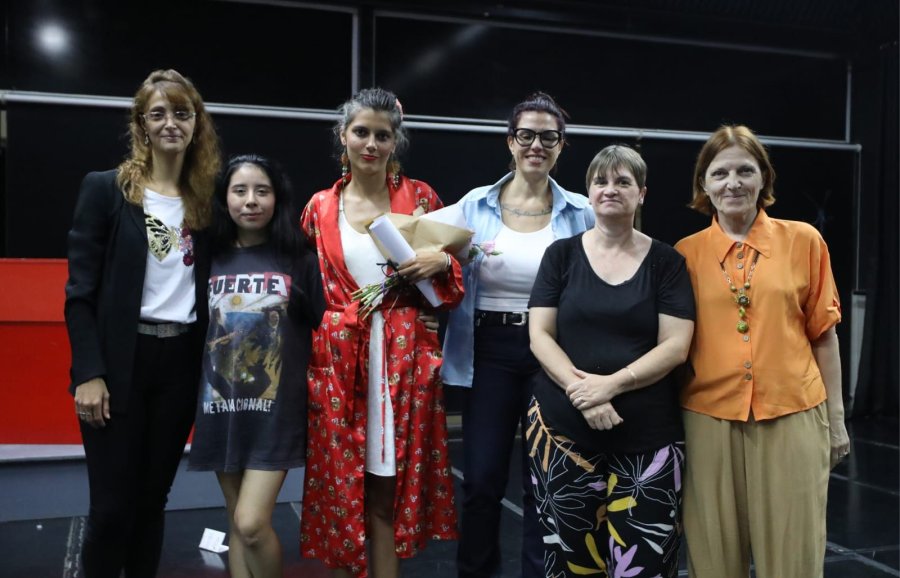 Nueva alumna recibida de la EMAE.
