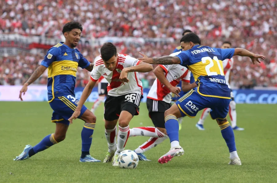 &Uacute;ltimo Supercl&aacute;sico disputado en El Monumental.