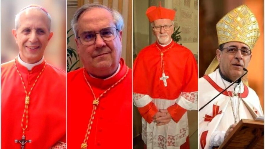 CONCLAVE. los cuatro cardenales argentinos que participar&aacute;n en la elecci&oacute;n del pr&oacute;ximo Papa y que tambi&eacute;n podr&aacute;n ser votados.