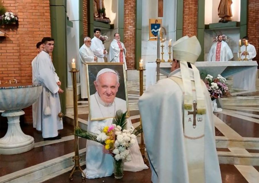 La Iglesia argentina despidi&oacute; al Santo Padre.