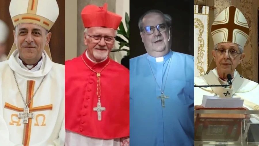 V&iacute;ctor Manuel Fern&aacute;ndez, &Aacute;ngel Sixto Rossi, Vicente Bokalic Iglic y Mario Aurelio Poli.
