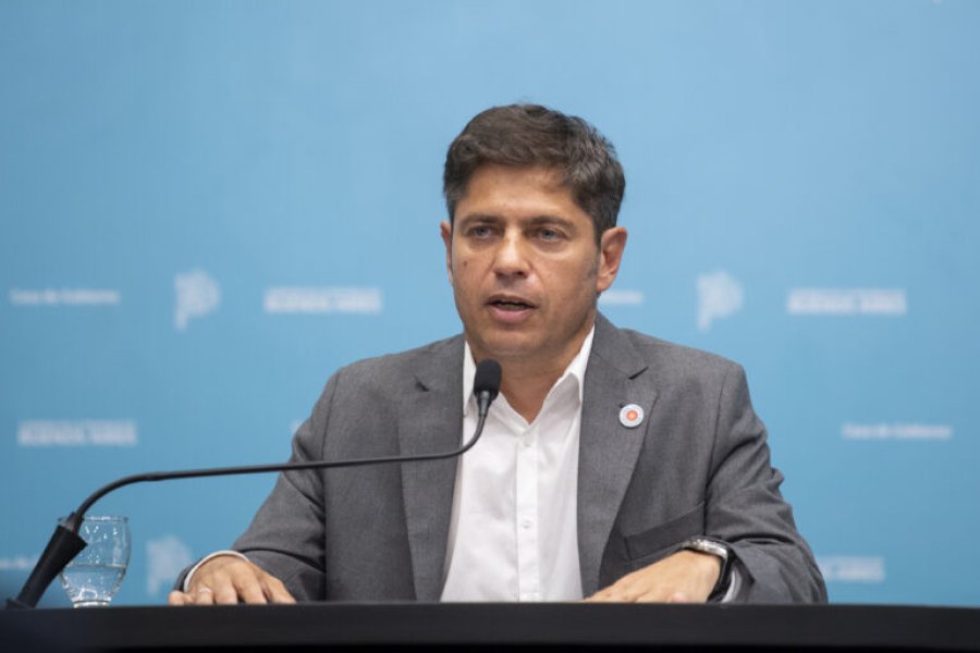 RECORTE EN LA OBRA PUBLICA. Axel Kicillof denunci&oacute; a Javier Milei.