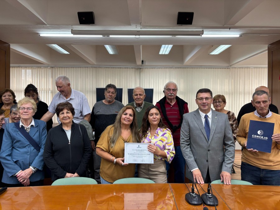 Se declar&oacute; de Inter&eacute;s Municipal del 45&deg; aniversario del Club de Abuelos de Rafaela.