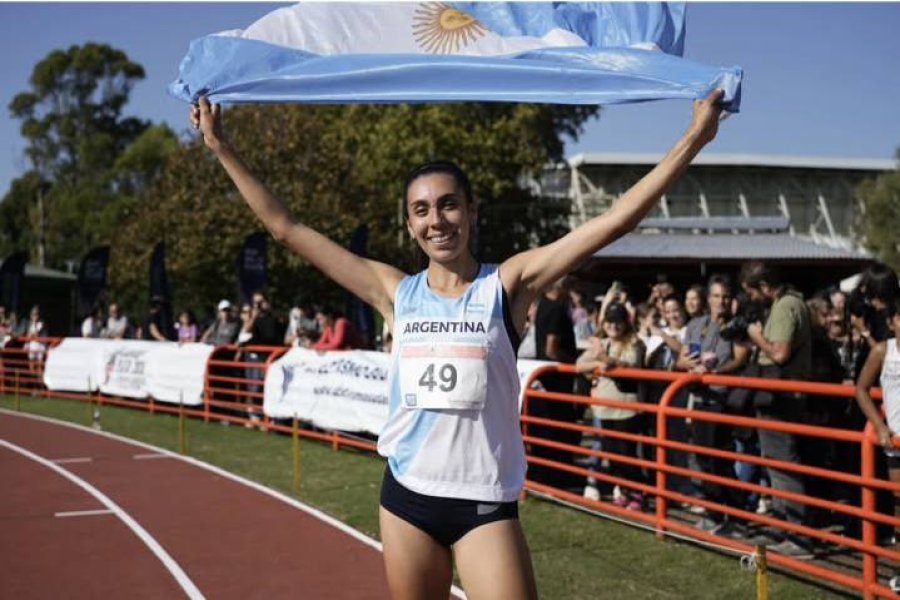 CAMPEONA. Micaela Levaggi, marplatense que gan&oacute; ante su gente.