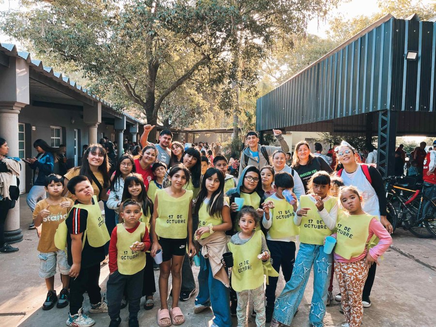 Niños y niñas disfrutaron de distintas actividades en la sede de la Iglesia Jesucristo Fuente de Vida.