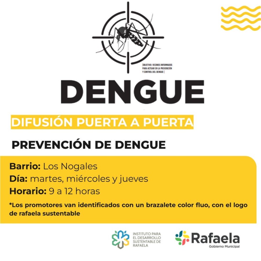 Campa&ntilde;a en barrio Los Nogales.