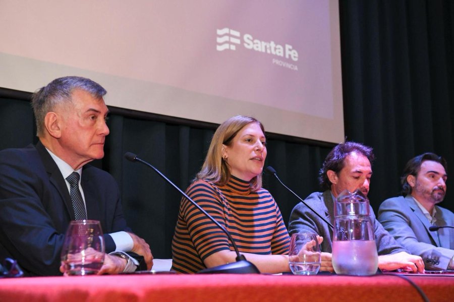 JORNADA DE REFLEXION. La vicegobernadora de la provincia, Gisela Scaglia, encabez&oacute; el acto de apertura del evento.