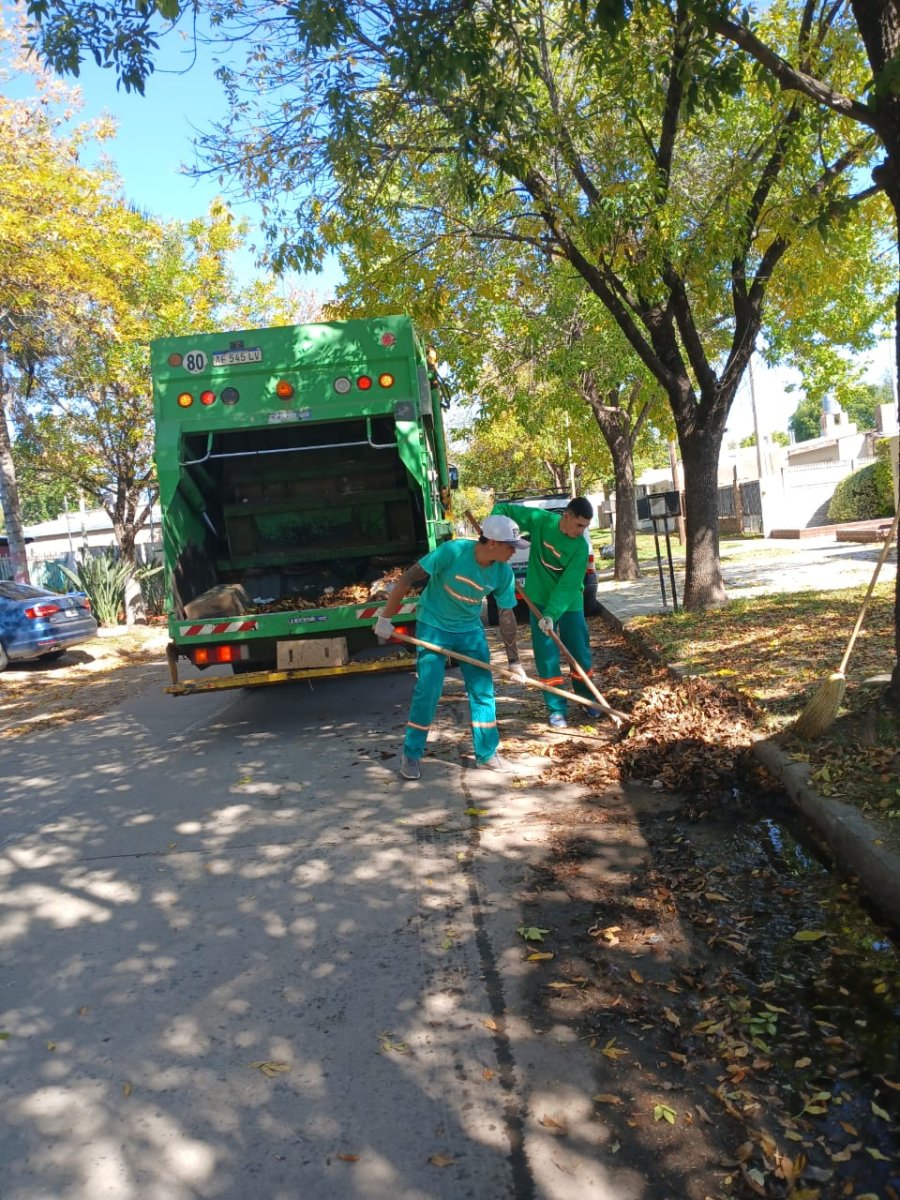SERVICIO. En los &uacute;ltimos d&iacute;as, el municipio local ampli&oacute; los horarios y equipos destinados al barrido urbano.