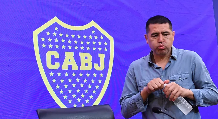 JUAN ROM&Aacute;N RIQUELME, EL PRESIDENTE DE BOCA