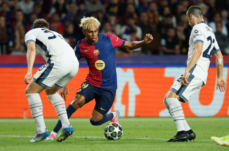 BARCELONA E INTER ARMARON UN PARTIDAZO EN ESPA&Ntilde;A