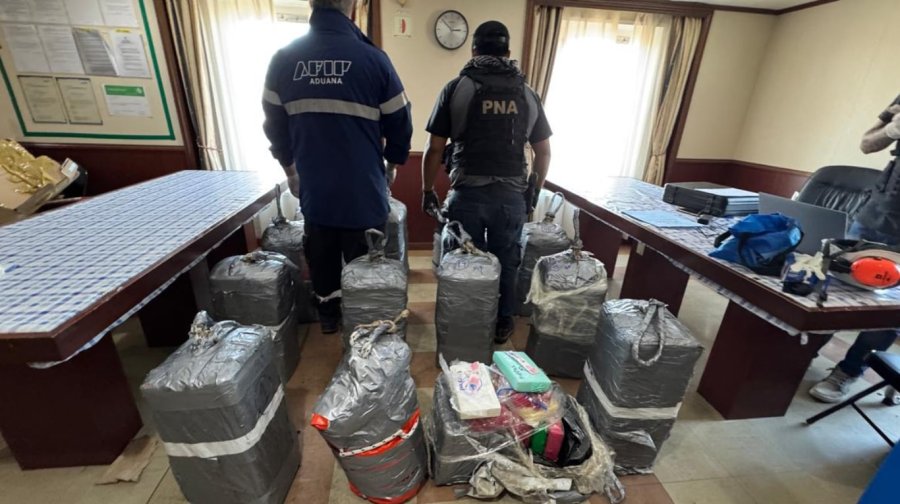 El operativo permiti&oacute; un importante decomiso de droga.
