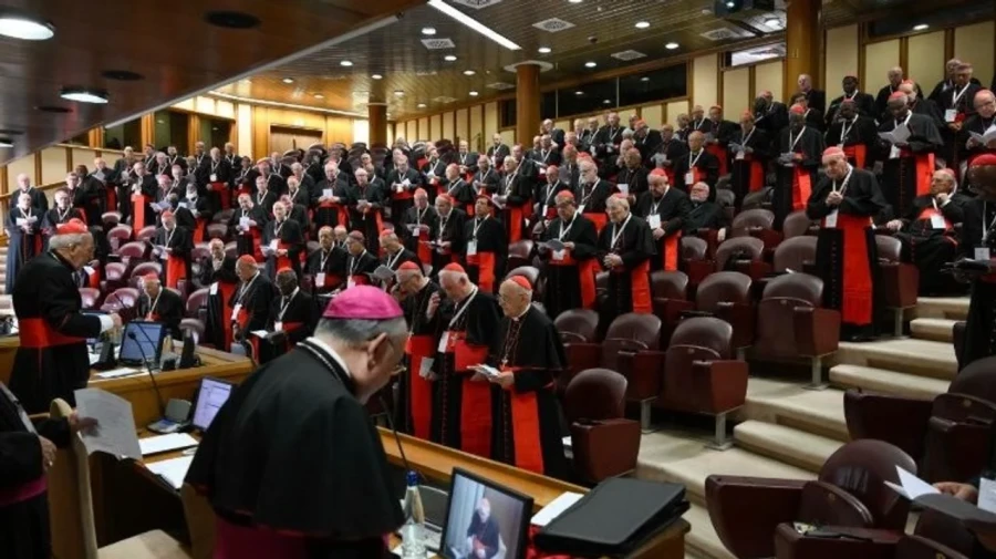 Asamblea del Colegio Cardenalicio.