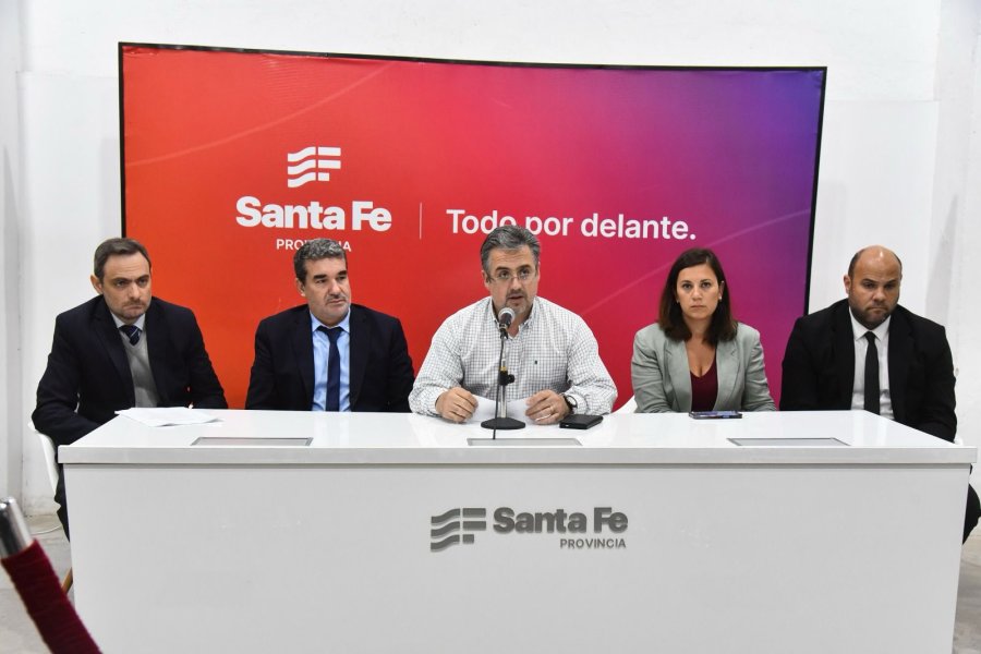 OPERATIVOS. "La posici&oacute;n del gobierno de la provincia de Santa Fe es inamovible en nuestro compromiso con la seguridad y contra la corrupci&oacute;n institucional&rdquo;, remarc&oacute; Pablo Cococcioni.