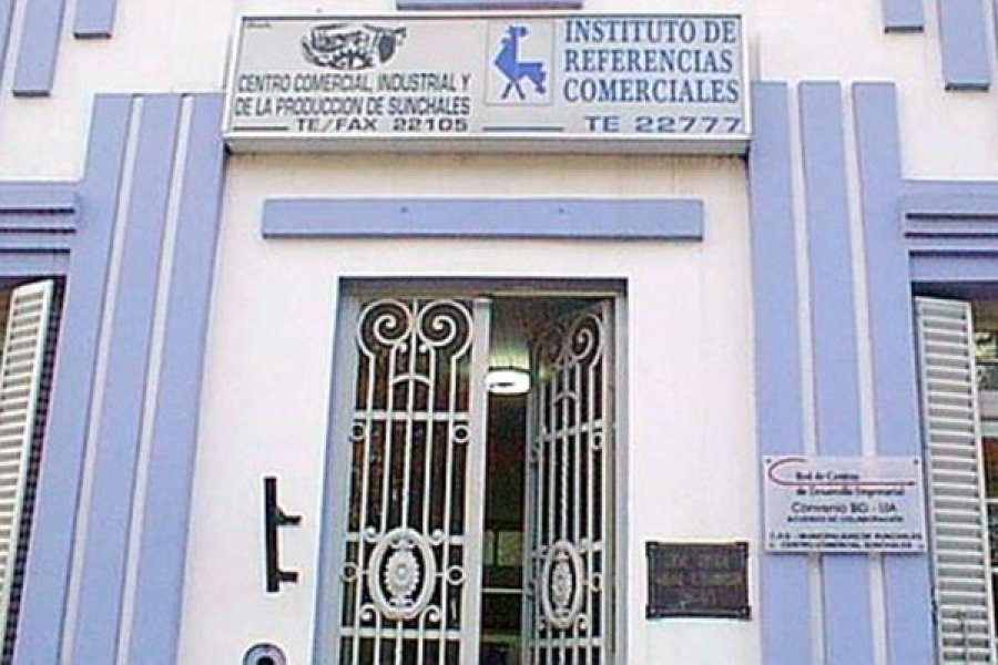 FACHADA. La puerta de acceso a la sede de la gremial empresaria sunchalense.
