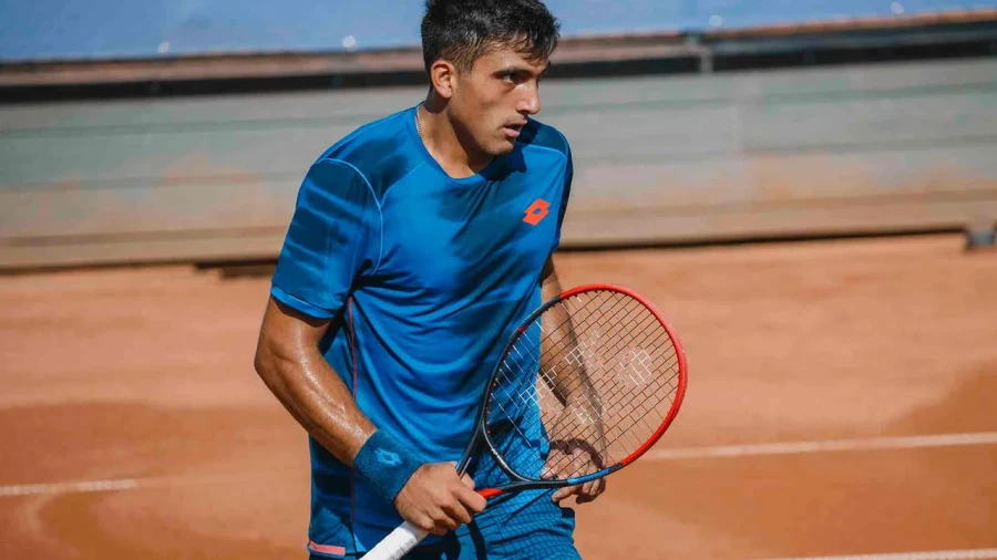 MEJORIA. Rom&aacute;n Burruchaga se dio el gusto de jugar el Master 1000.