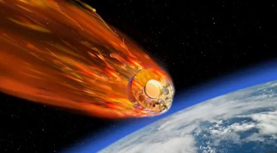 EN ORBITA DESDE 1972. La sonda sovi&eacute;tica Cosmos 482 cay&oacute; finalmente este sabado a la Tierra.