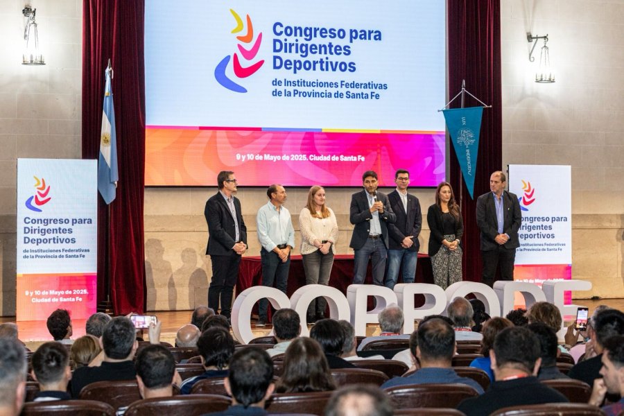 La ministra Tejera y el gobernador Pullaro encabezaron la actividad este s&aacute;bado en Santa Fe.