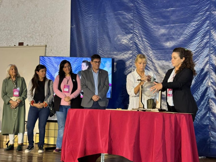 El ministro de Educaci&oacute;n Jos&eacute; Goity particip&oacute; de la actividad.