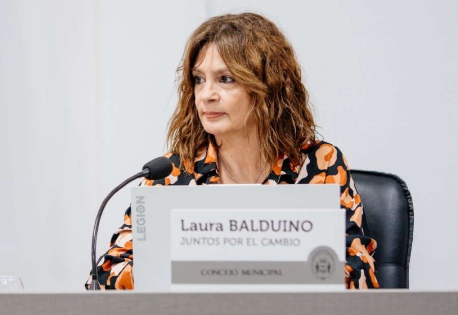 Laura Balduino, concejal sunchalense.