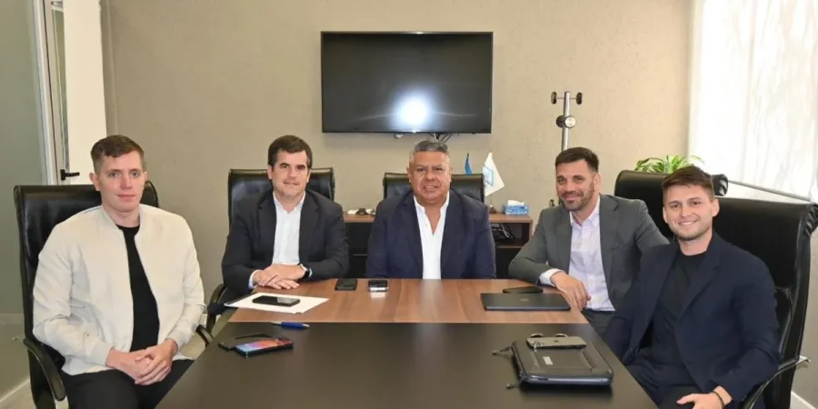 La AFA present&oacute; un acuerdo hist&oacute;rico con Win Investments.