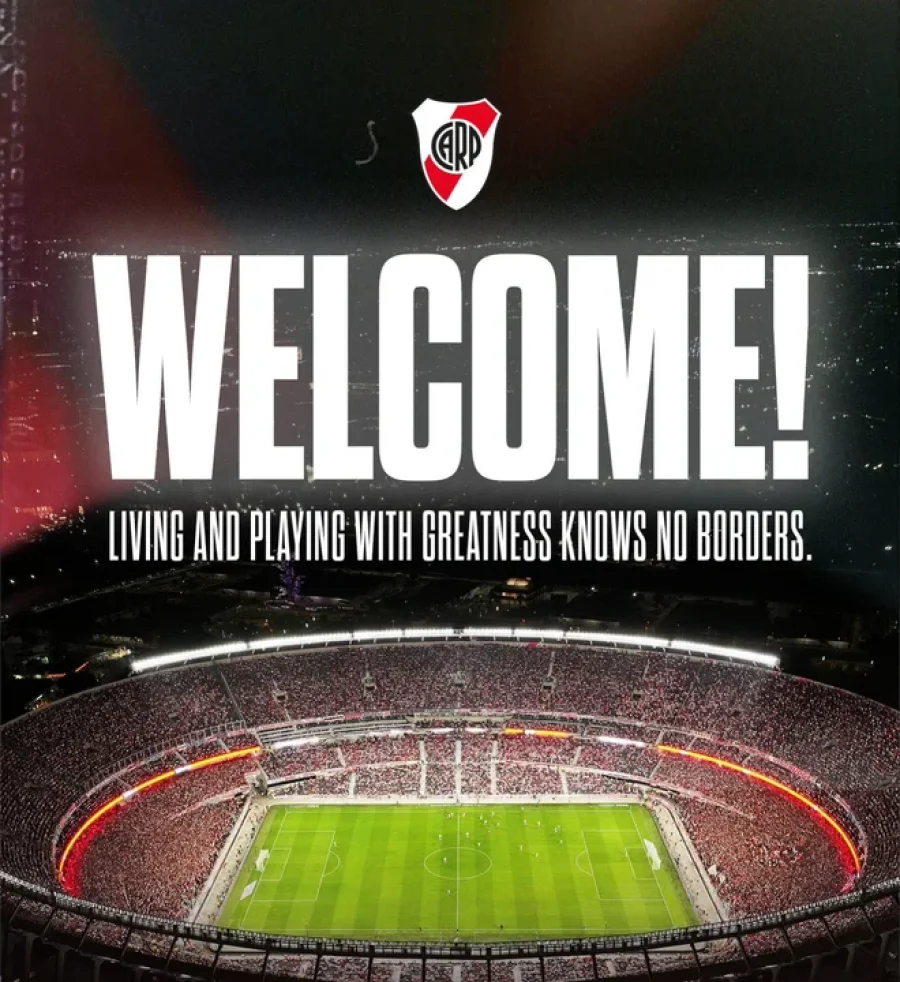 Brito present&oacute; River Plate Global.