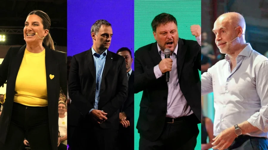 Silvia Lospennato, Manuel Adorni, Leandro Santoro y Horacio Rodr&iacute;guez Larreta