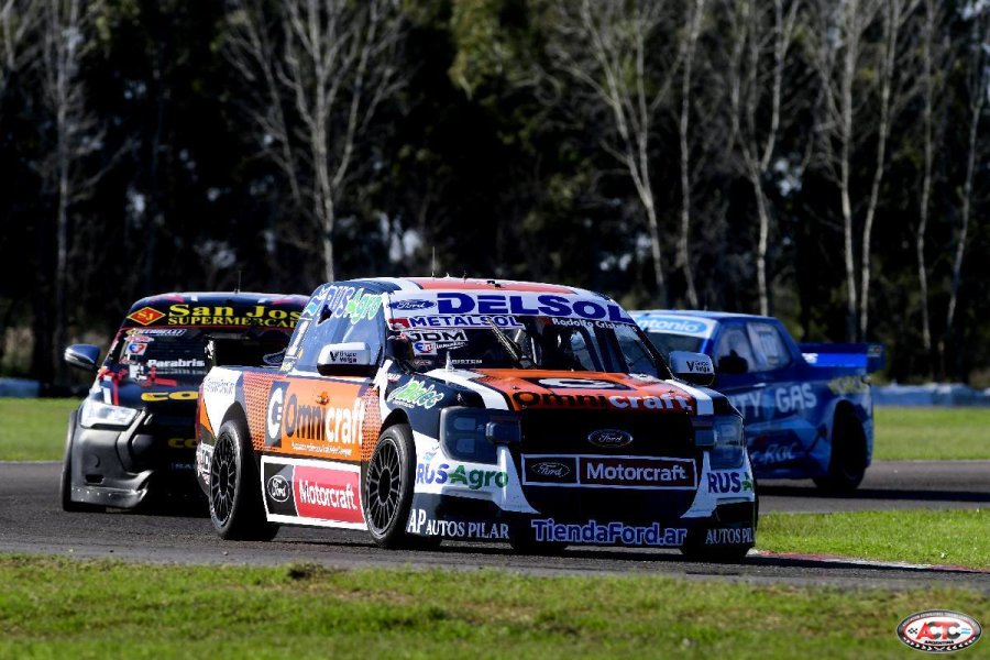 Juan Pablo Gianini venci&oacute; con la Ford Ranger en La Plata.