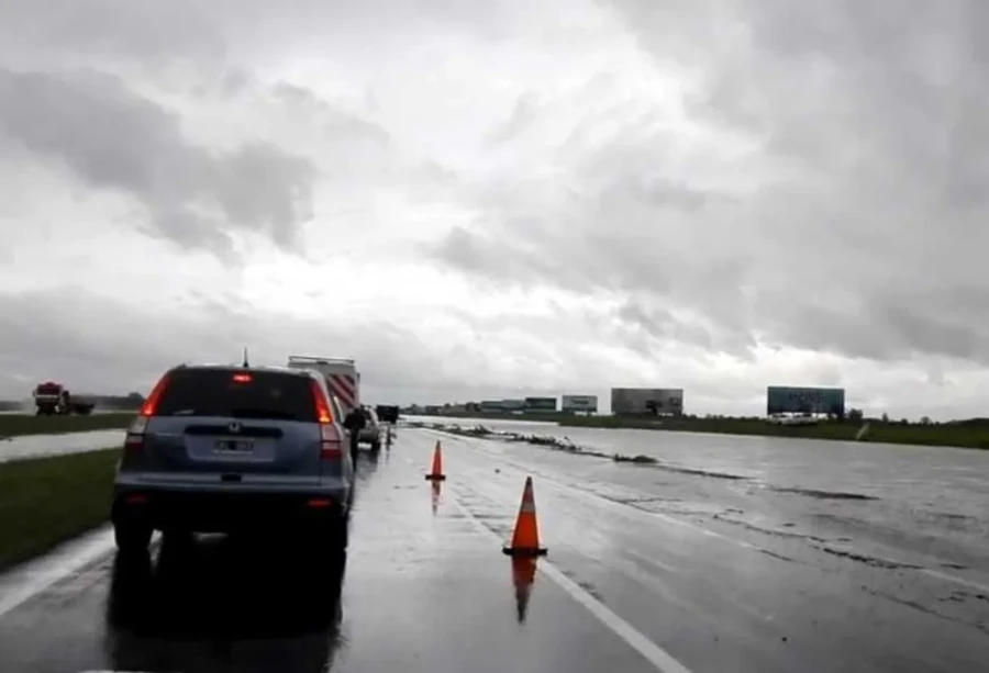 Se habilit&oacute; la Ruta 9 mano a Rosario.