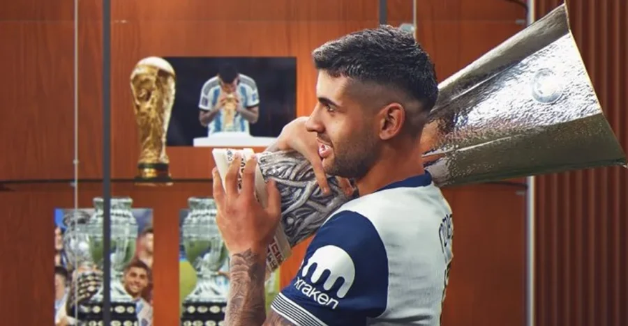 Tottenham homenaje&oacute; a Cristian Romero.