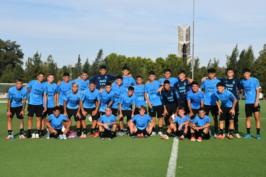 SELECCIONADO. El plantel que disput&oacute; el pasado Sudamericano.