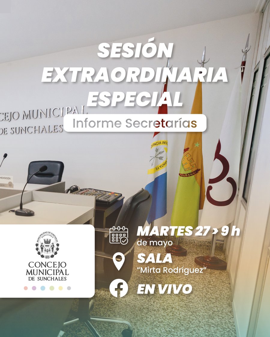 Difusi&oacute;n realizada por el Concejo Municipal.